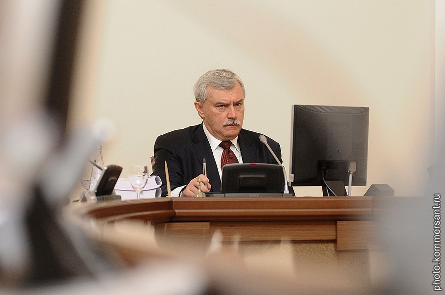 Губернатор Санкт-Петербурга Георгий Полтавченко 