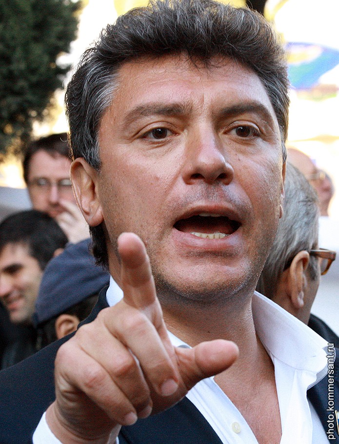 Сопредседатель оппозиционного движения &amp;quot;Солидарность&amp;quot; Борис Немцов 