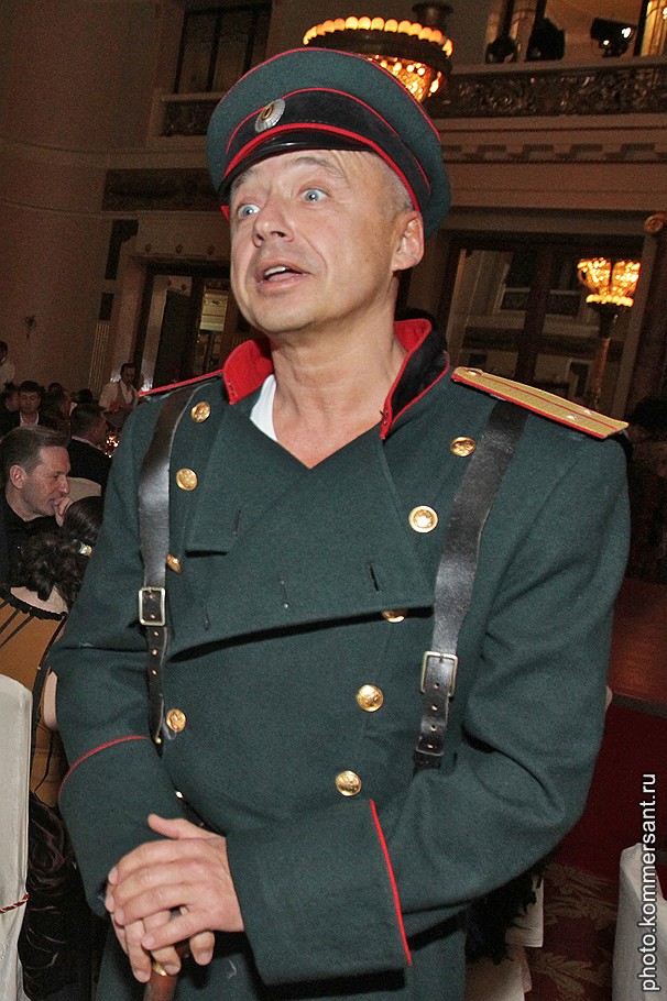 Ресторатор Антон Табаков на традиционном &amp;quot;Bosco бале&amp;quot; в ресторане отеля &amp;quot;Метрополь&amp;quot;
