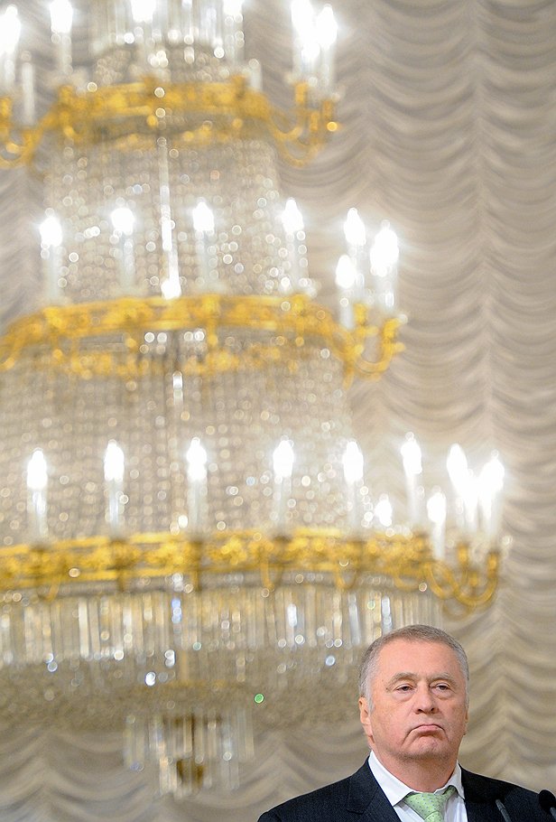 Лидер Либерально-демократической партии России (ЛДПР) Владимир Жириновский 