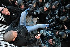 А Сергей Удальцов призвал их к акциям гражданского неповиновения