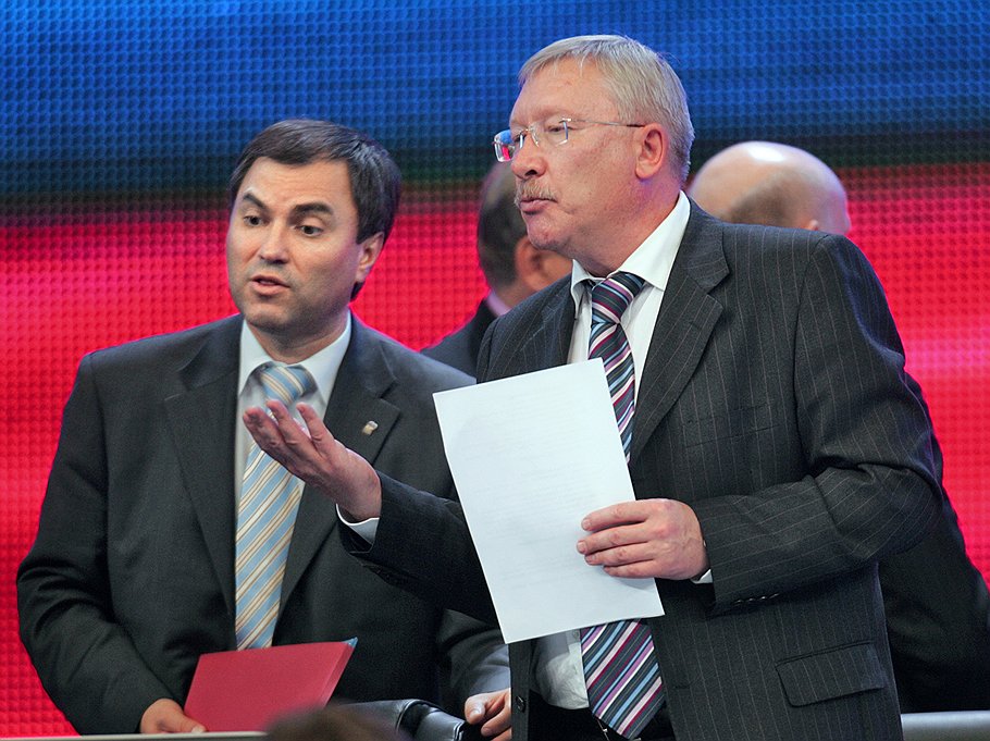 Вячеслав Володин и Олег Морозов будут теперь плечом к плечу руководить российской политикой
