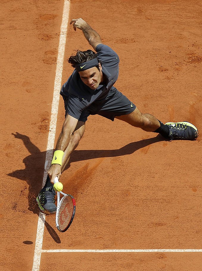 За свою карьеру Роджер Федерер на турнирах Большого шлема выиграл уже 234 матча
