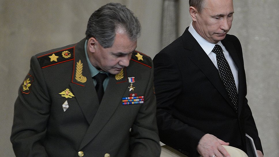 Владимир Путин призвал Сергея Шойгу реформировать армию без бесконечных ревизий ранее принятых решений