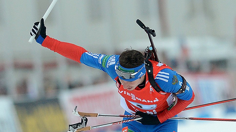 Мужская эстафета (на фото — Евгений Устюгов) стала самой успешной для сборной России гонкой сочинского предолимпийского этапа