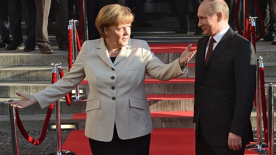 Канцлер Германии Ангела Меркель на открытии промышленной ярмарки в Ганновере все-таки увязала свободу инвестиций в Россию со свободой НКО в России