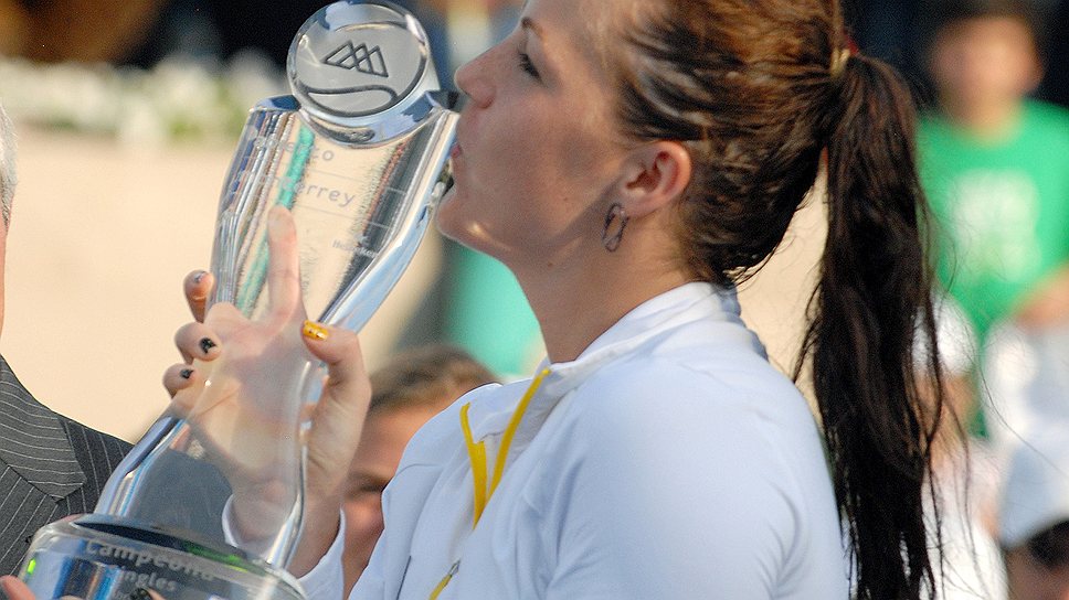 За карьеру Анастасия Павлюченкова в Монтеррее провела 15 матчей и все выиграла