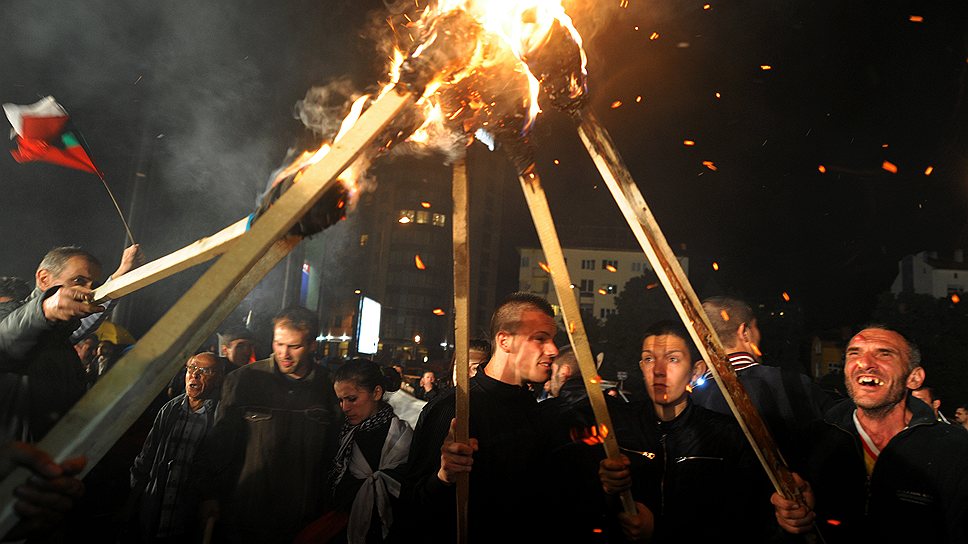 Одним из итогов болгарских выборов стали протесты в Софии, участники которых пригрозили пойти на баррикады