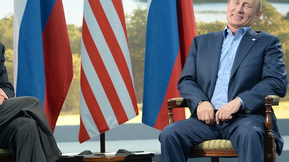 Президент Соединенных Штатов Америки Барак Обама и президент России Владимир Путин 