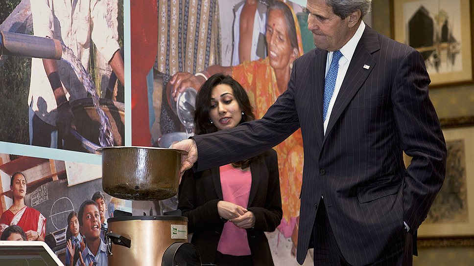 Госсекретарь США Джон Керри получил уроки индийской дипломатической кухни