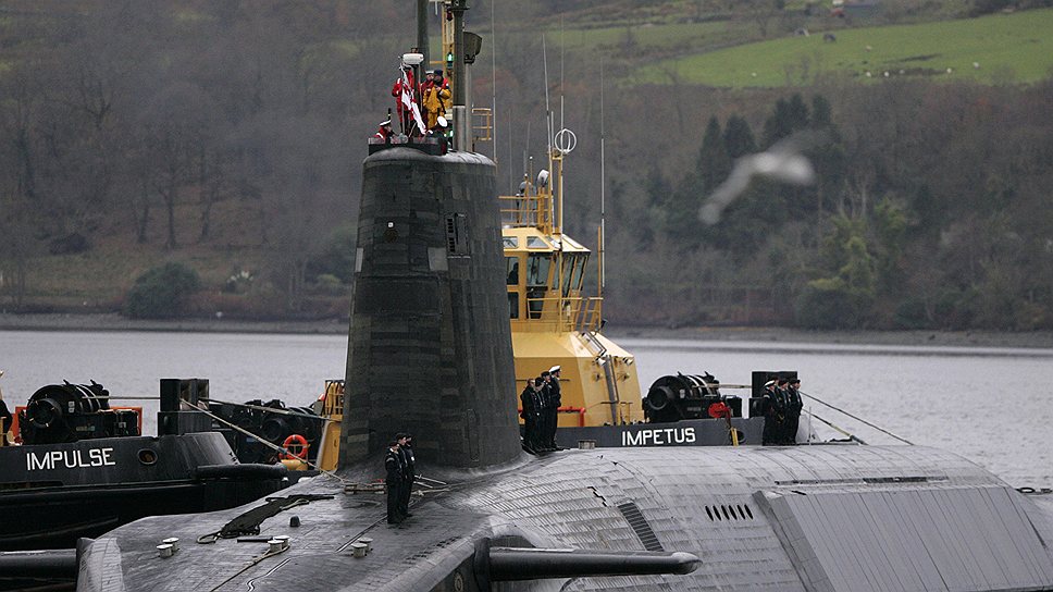 Премьер Дэвид Кэмерон уверен, что атомные подлодки класса Vanguard (на фото) должны и дальше стоять на страже безопасности Британии