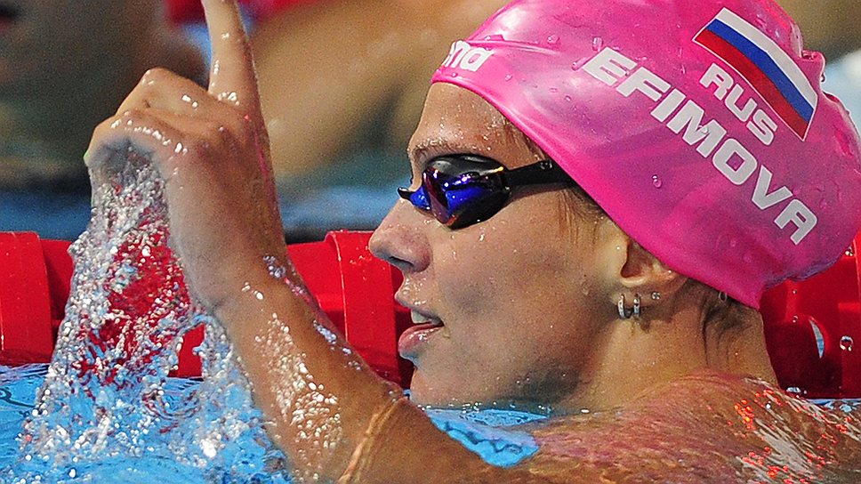 Потрясающий рывок на финише 200-метровки принес Юлии Ефимовой титул чемпионки мира 