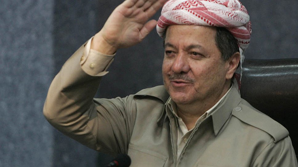 О готовности вмешаться в сирийский конфликт заявил лидер Иракского Курдистана Масуд Барзани