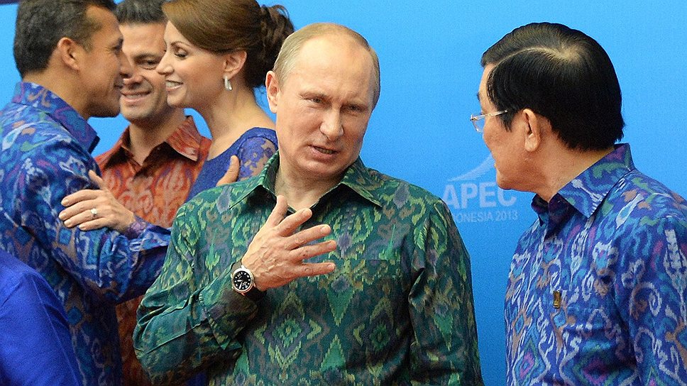 Президент РФ Владимир Путин примеряет роль одного из лидеров Азиатско-Тихоокеанского региона