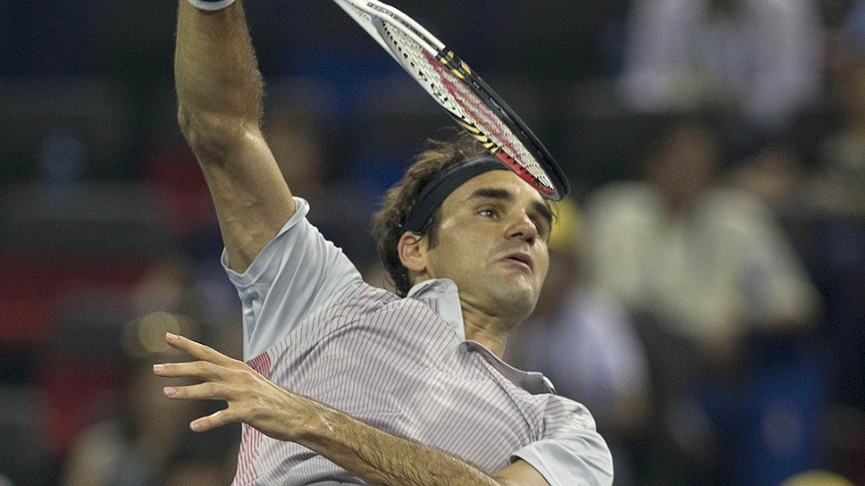 Великий Роджер Федерер выбыл из  борьбы на турнире в Шанхае уже в третьем круге