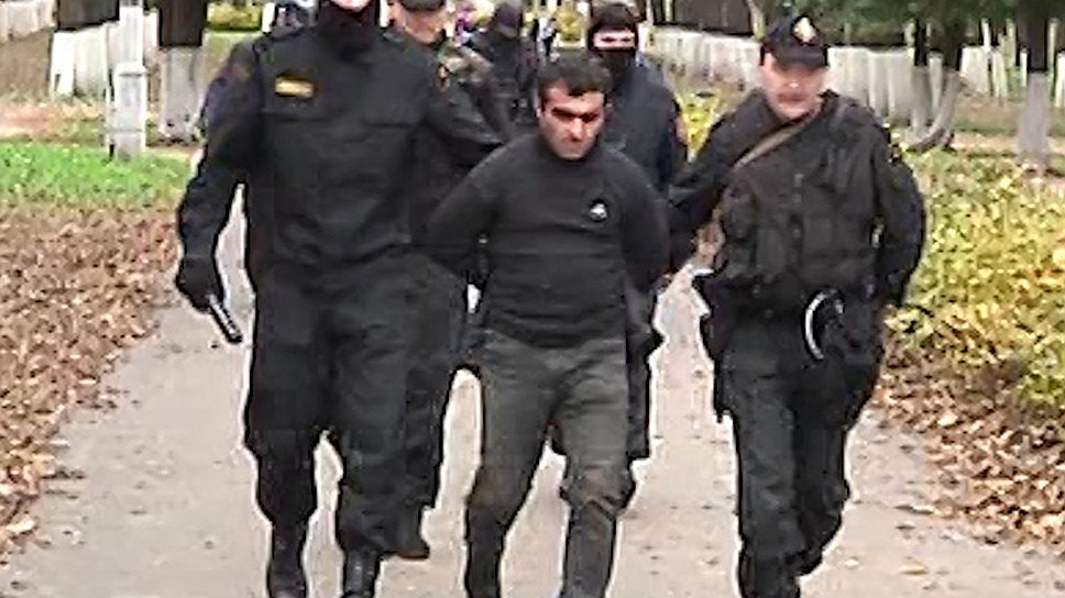 Орхана Зейналова в Коломне взял полицейский спецназ, а в Москву он был доставлен по воздуху 