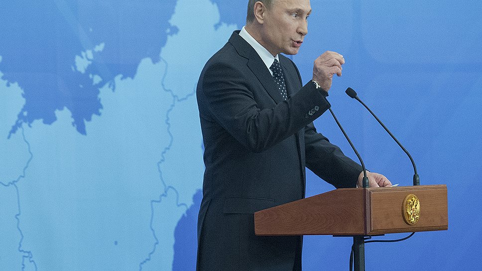 Владимир Путин выступил перед мэрами российских городов