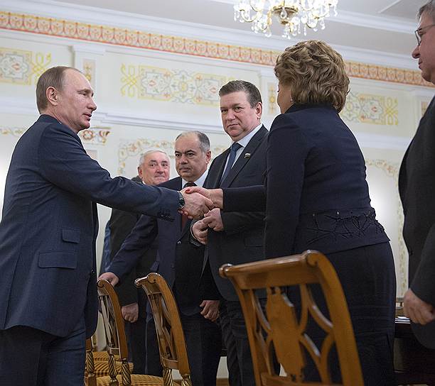 Руководство Совета федерации ждало от встречи с Владимиром Путиным больше, чем тот — от встречи с ним