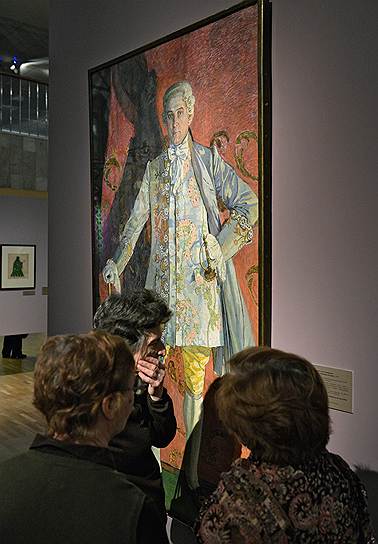 Несмотря на название выставки, посвященной 150-летию Головина, портреты его кисти не свидетельствуют о свободном полете его фантазии
