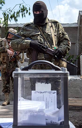 Голосование в Донецкой области проходило даже на блокпостах
