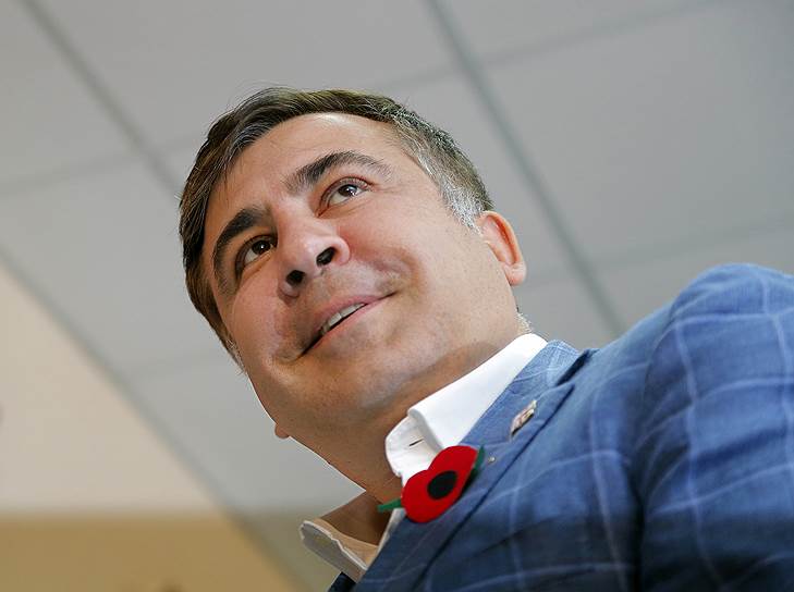 Бывший президент Грузии Михаил Саакашвили 