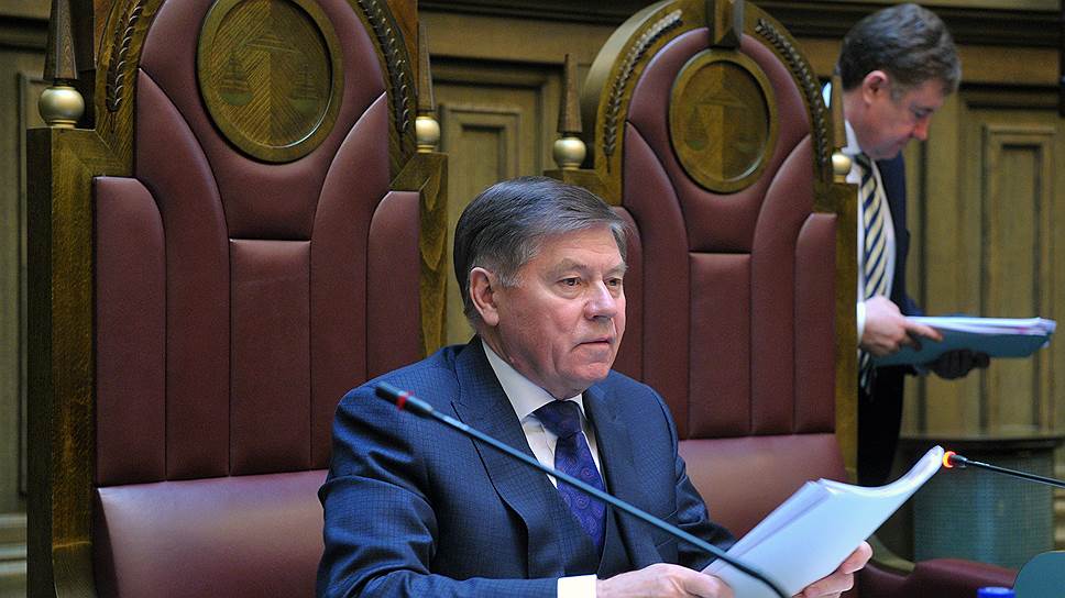Председатель Верховного суда России Вячеслав Лебедев 
