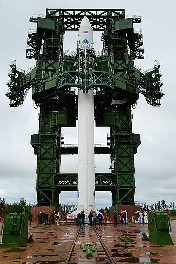 Ракета-носитель легкого класса &amp;quot;Ангара-1.2ПП&amp;quot; на стартовом комплексе космодрома Плесецк