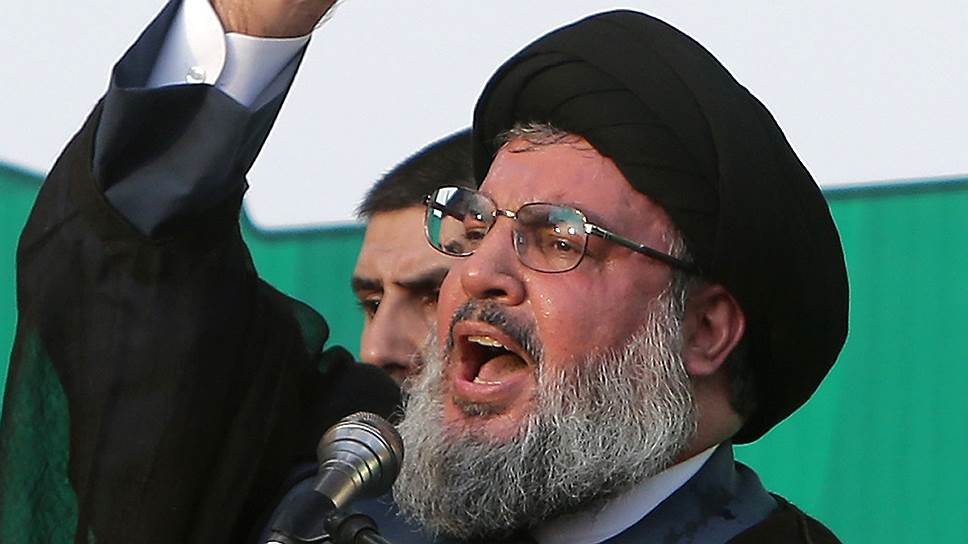 Лидер группировки «Хезболла» Хасан Насралла обещает нанести удар в тыл израильтянам