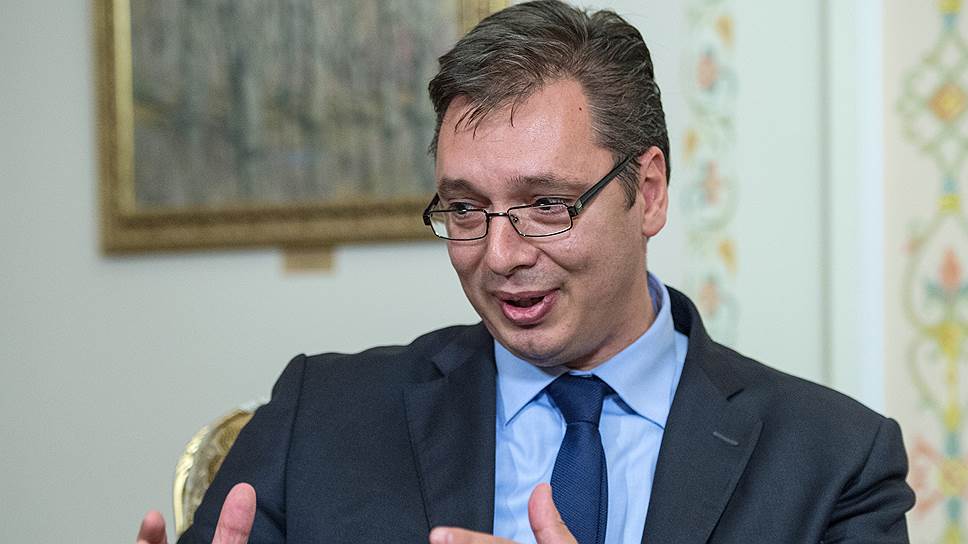 Председатель Правительства Республики Сербии Александр Вучич 