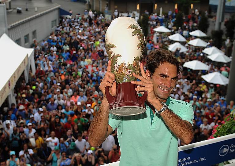 Перед стартом US Open Роджер Федерер довел счет завоеванных им титулов до ровного — 80