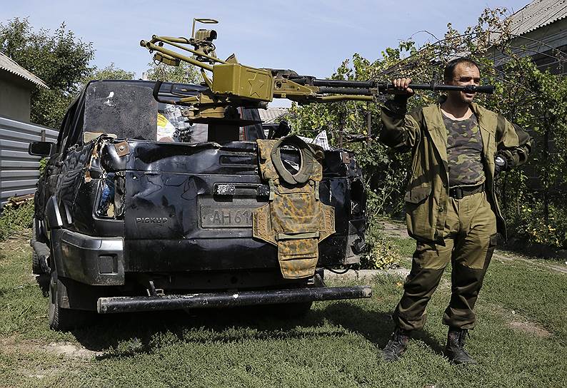 Донецкие ополченцы готовы в любой момент открыть ответный огонь