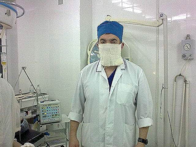 Врач-анестезиолог 2-й городской больницы Махачкалы Марат Гунашев