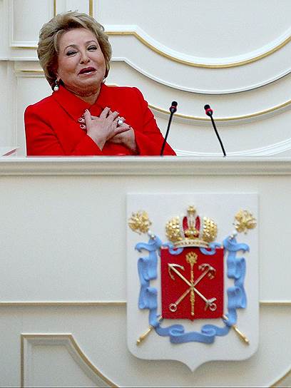 Кандидатуру Валентины Матвиенко на пост спикера может внести любой сенатор, уверены в комитете по регламенту Совета федерации 