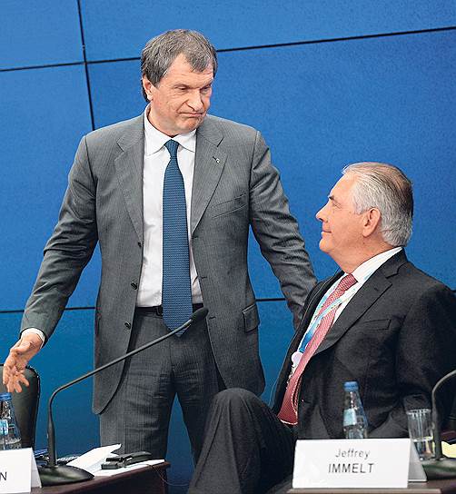 Президент «Роснефти» Игорь Сечин с пониманием относится к провалу попыток ExxonMobil во главе с Рексом Тиллерсоном защитить российские проекты от санкций США 