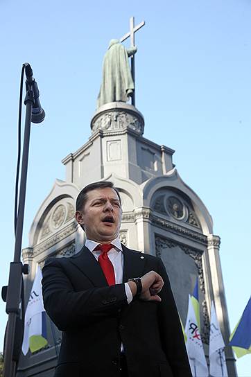 Лидер радикалов Олег Ляшко сумел перетянуть электорат почти всех украинских националистических партий