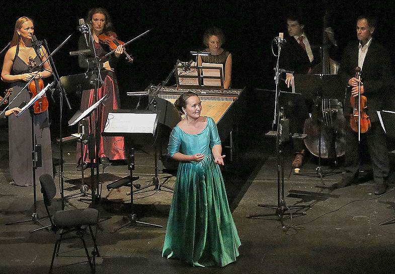 Первой на фестивале Большого «Барокко. Путешествие» выступила звезда бельканто Юлия Лежнева