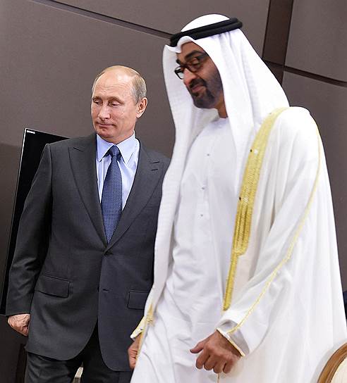 Президент России и наследный принц Абу-Даби рассмотрели цены на нефть