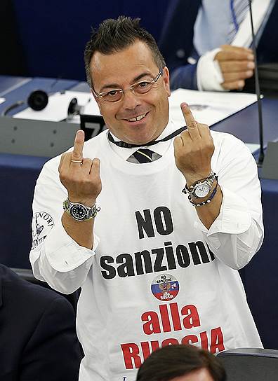 Депутат Европарламента от Италии Джанлука Буонанно против санкций в отношении России