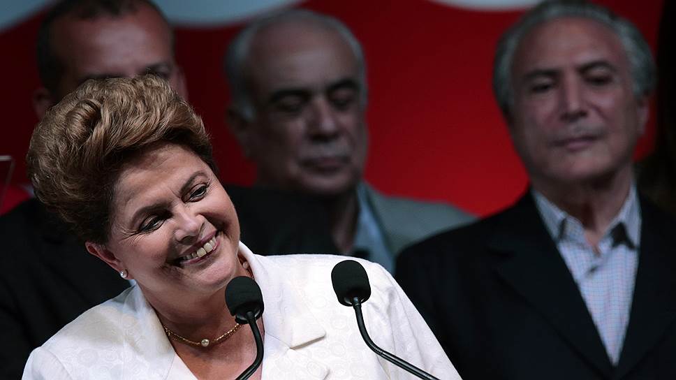 Президент Бразилии отстала от среднего класса