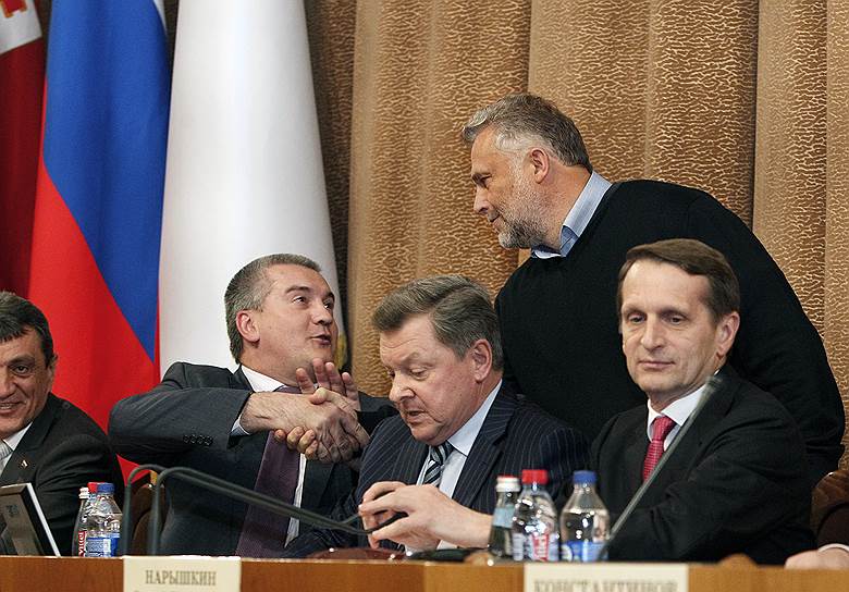 Сергею Нарышкину (справа) не понравились «оригинальные» высказывания Алексея Чалого (стоит)