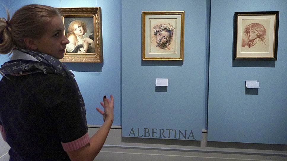 Залы живописи Франции ГМИИ имени Пушкина дополнены графическими листами из Альбертины как комментариями на полях
