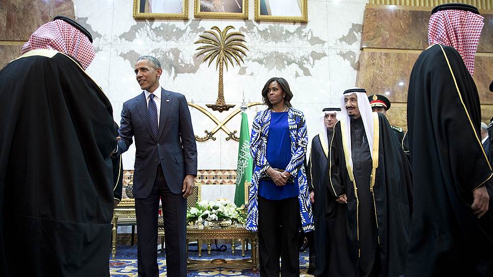 Как Барак Обама привез к новому королю старую свиту