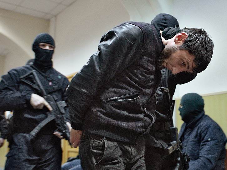 Подозреваемый в убийстве политика Бориса Немцова Заур Дадаев 