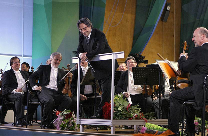 Организаторам фестиваля Чайковского в Клину удалось заполучить на мероприятие Венский филармонический оркестр под управлением великого Риккардо Мути