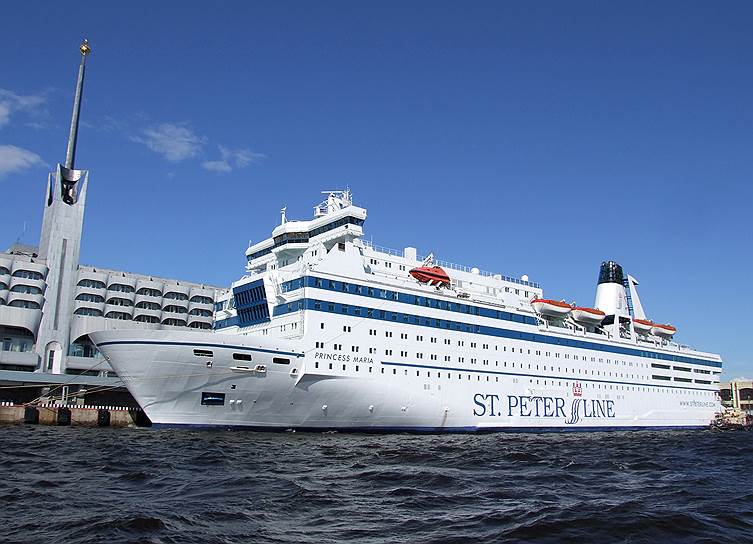Паром st. St Peterline Princess Maria сейчас.
