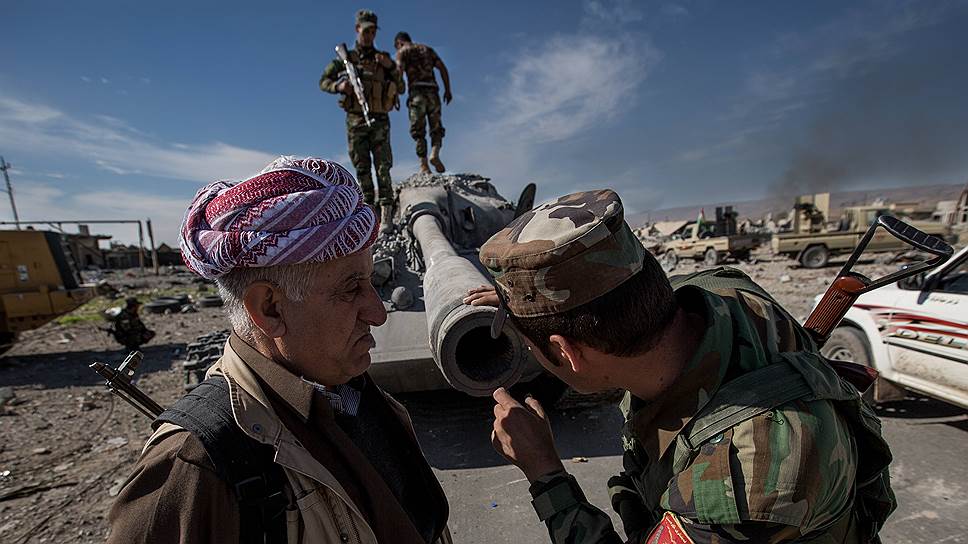 Курдский фронт развернулся пошире