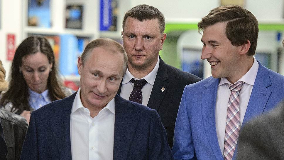 Как Владимир Путин открыл шахматную секцию в сочинской школе «Сириус»