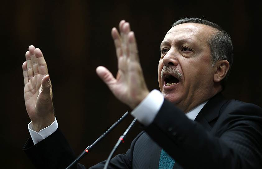 Президент Турции Реджеп Тайип Эрдоган 