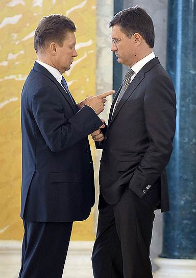 Алексей Миллер (слева) и Александр Новак подключились к переговорам уже после того, как президенты России и Турции обсудили самые сложные вопросы в узком составе