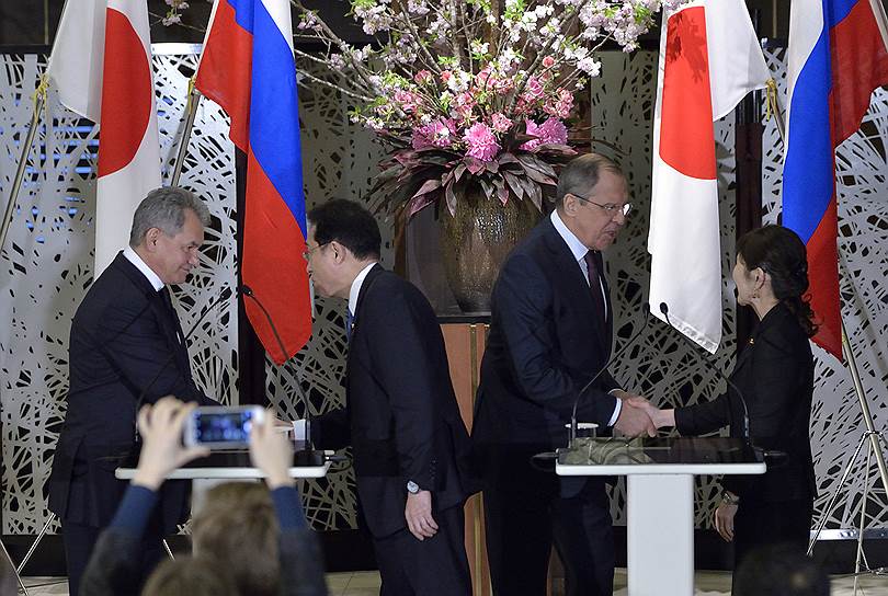 Переговоры министров иностранных дел и обороны России и Японии в формате «2+2» прошли впервые с 2013 года